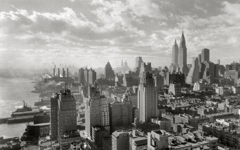 0027 Самые головокружительные фотографии со строительства небоскребов Нью Йорка