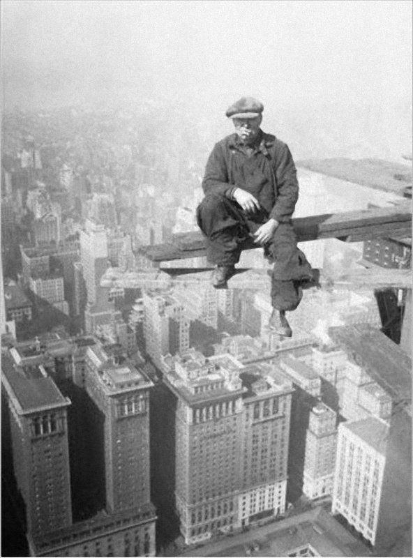 0284 Как строились небоскребы в Нью Йорке