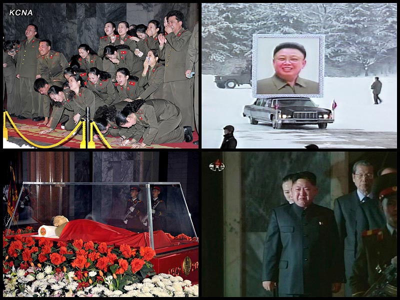 BIGPIC66 В Пхеньяне проходит церемония похорон Ким Чен Ира  