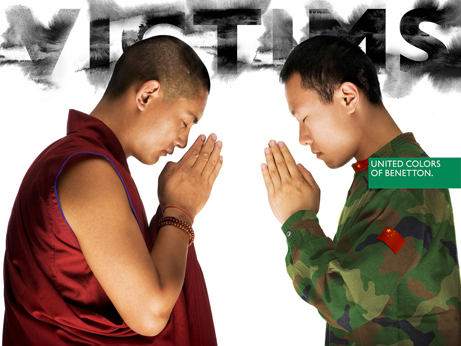 benetton victims Социальная реклама United Colors of Benetton, шокирующая мир