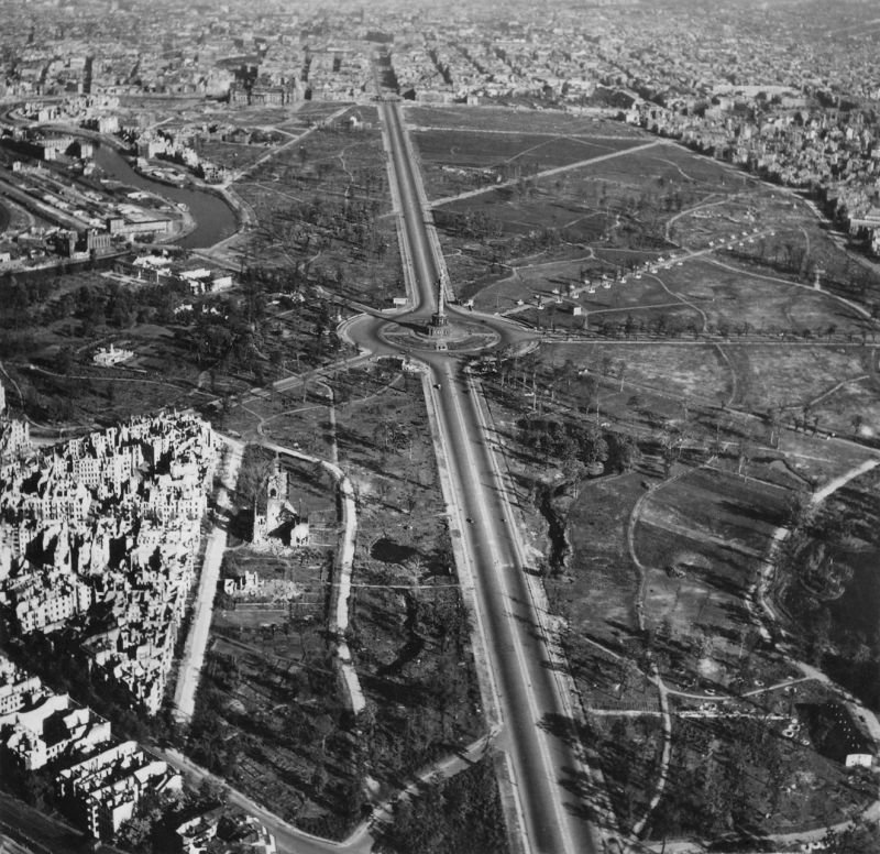 1932 20 впечатляющих фото послевоенного Берлина с высоты птичьего полета