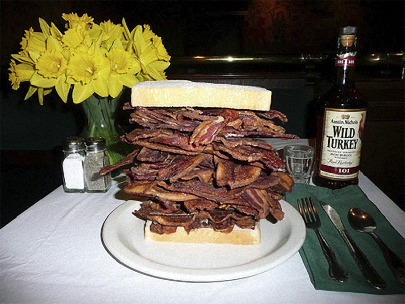 Bacon Искусство бутерброда