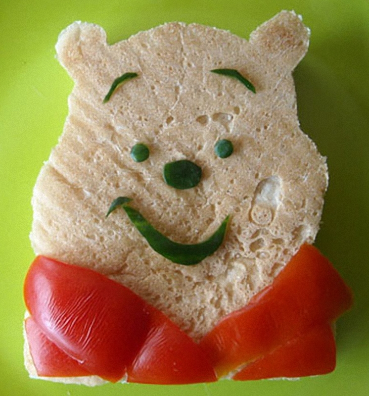 Winnie Pooh tip sandwich de Artă