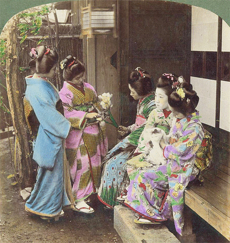 0 a4ae9 Старинные снимки Японии в цвете и 3D