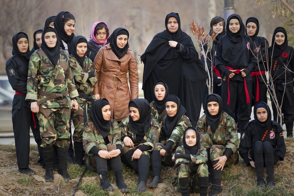 1491 Иранские женщины ниндзя