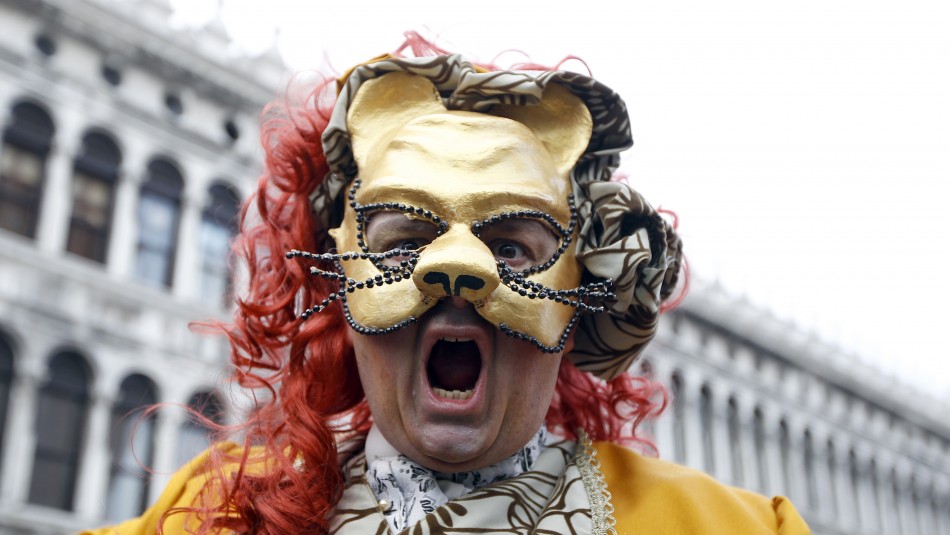 1868 Разнообразие масок Венецианского карнавала
