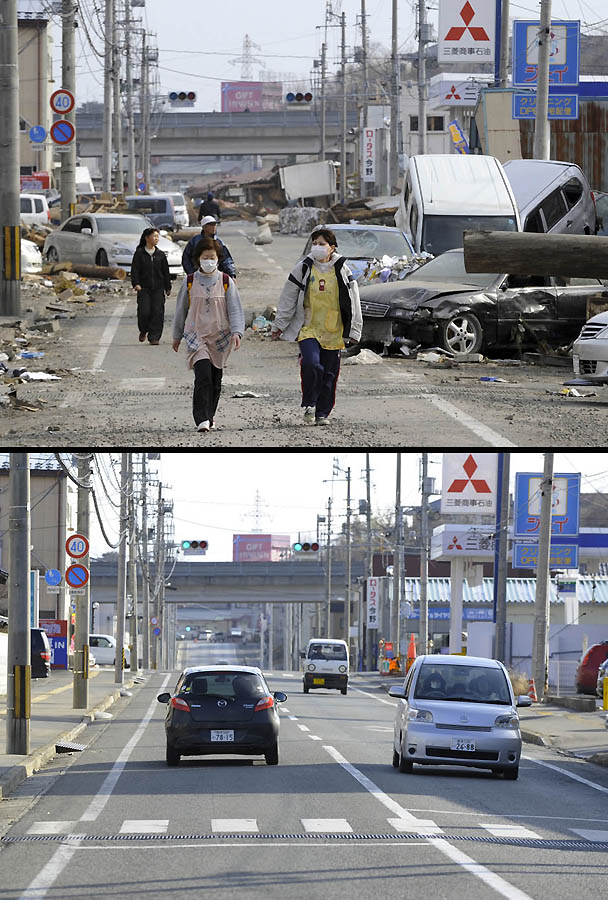 2841 Как Япония восстановилась после землетрясения и цунами