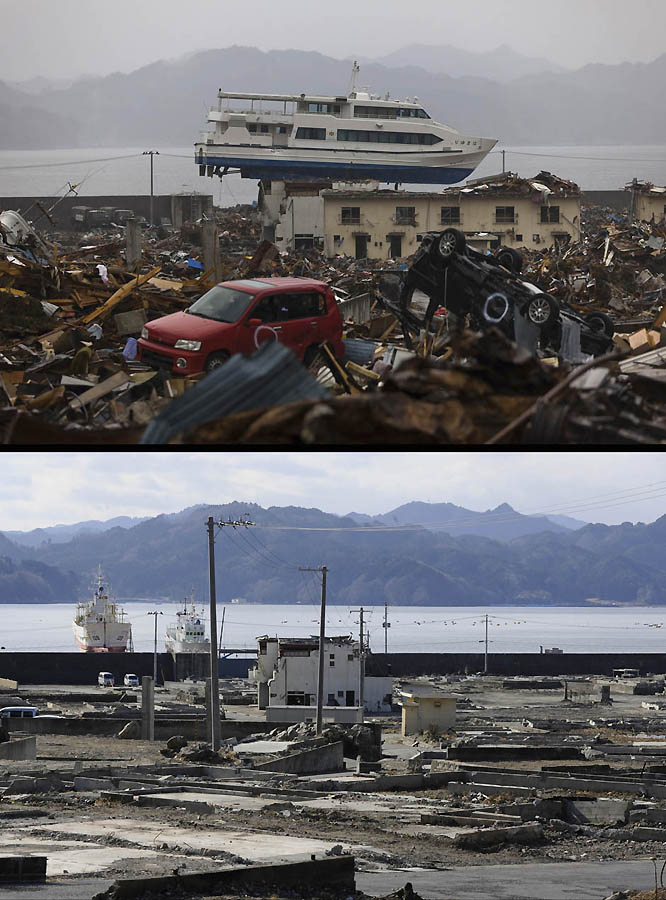 3425 Как Япония восстановилась после землетрясения и цунами