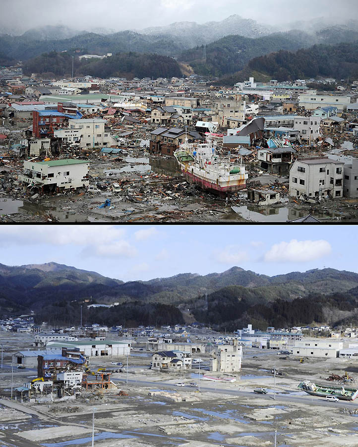 6131 Как Япония восстановилась после землетрясения и цунами
