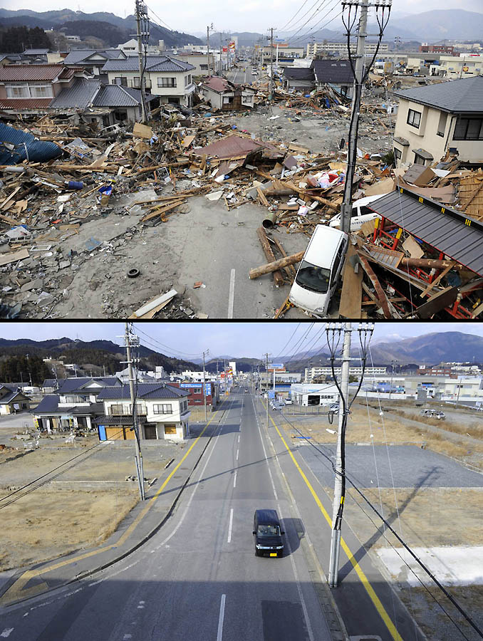 7122 Как Япония восстановилась после землетрясения и цунами