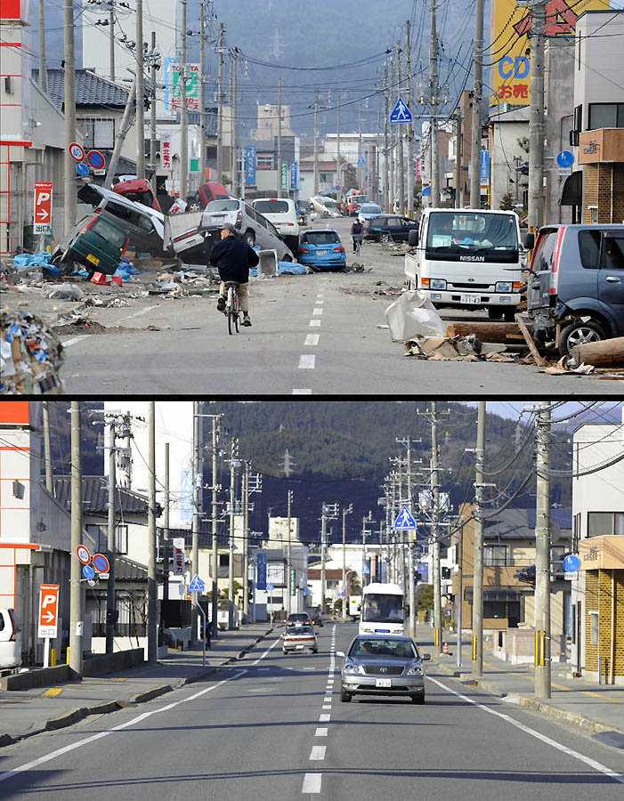 9115 Как Япония восстановилась после землетрясения и цунами