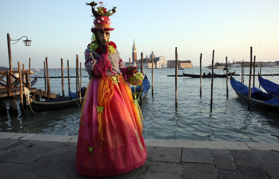 997 Разнообразие масок Венецианского карнавала