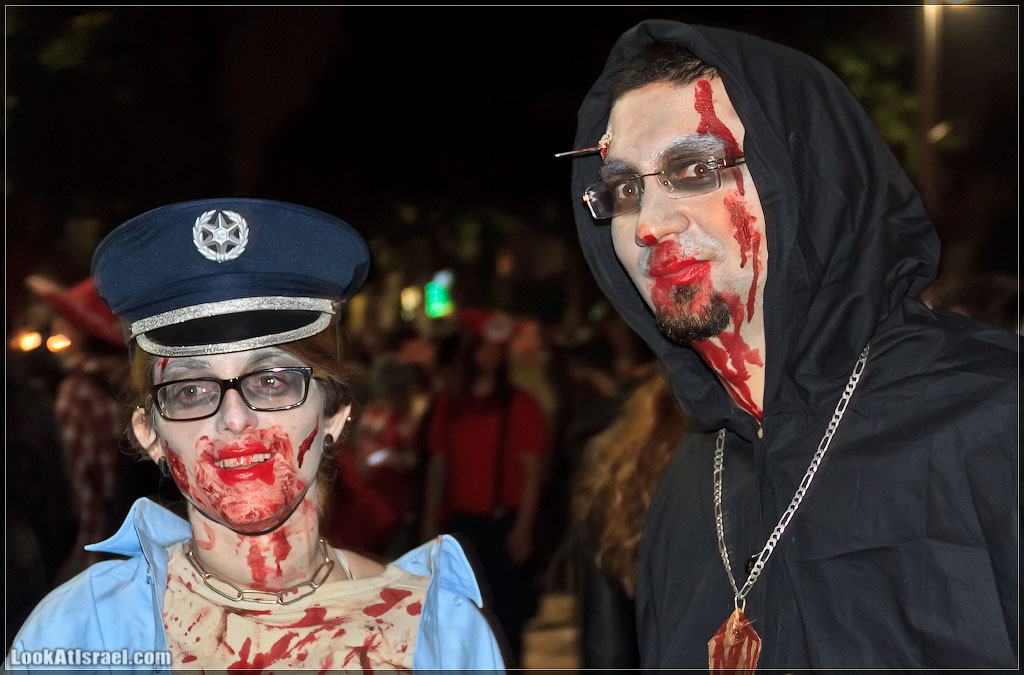 1440 Зомби на улицах Тель Авива – Zombie Walk Tel Aviv