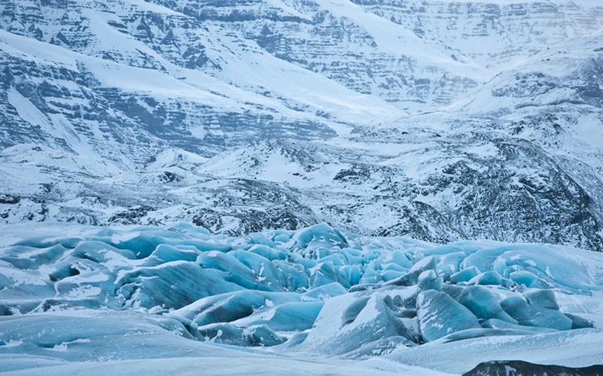 1959 Голубые айсберги и ледники Исландии
