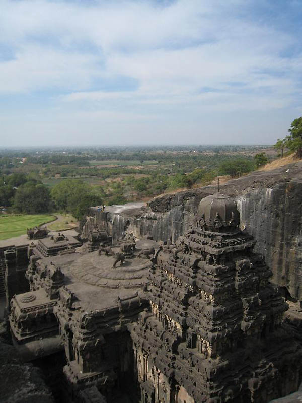 2312 Эллора пещерные храмы Индии