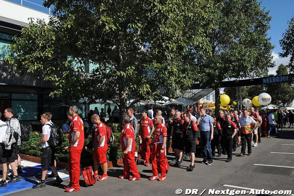 2930 За кулисами Гран При Австралии 2012: фоторепортаж