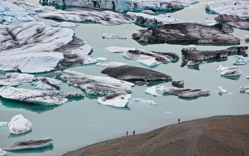 3161 Голубые айсберги и ледники Исландии