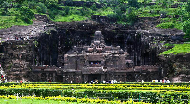 330 Эллора пещерные храмы Индии