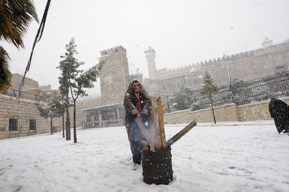 372 Иерусалим занесло снегом