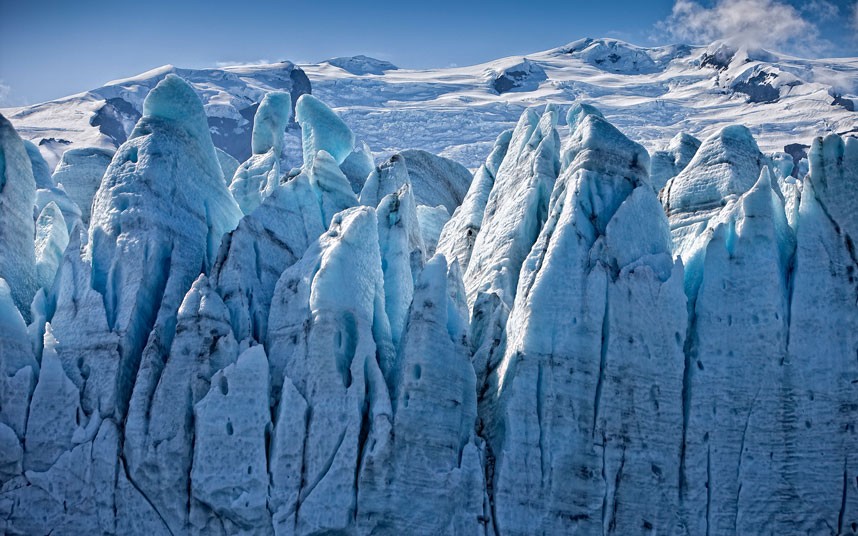4133 Голубые айсберги и ледники Исландии