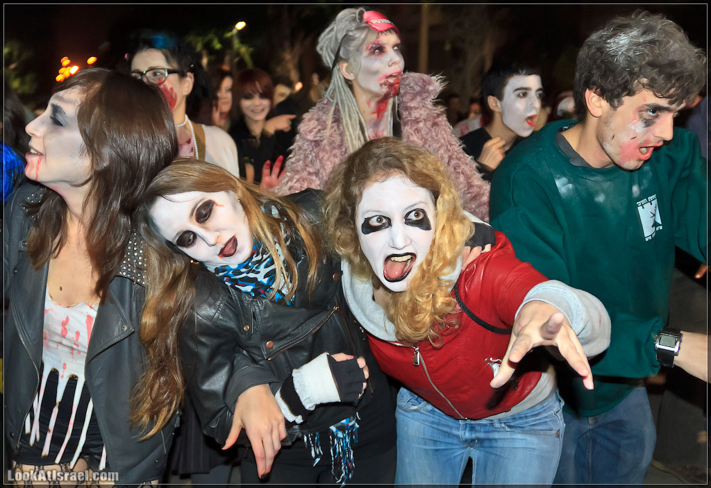 4210 Зомби на улицах Тель Авива – Zombie Walk Tel Aviv