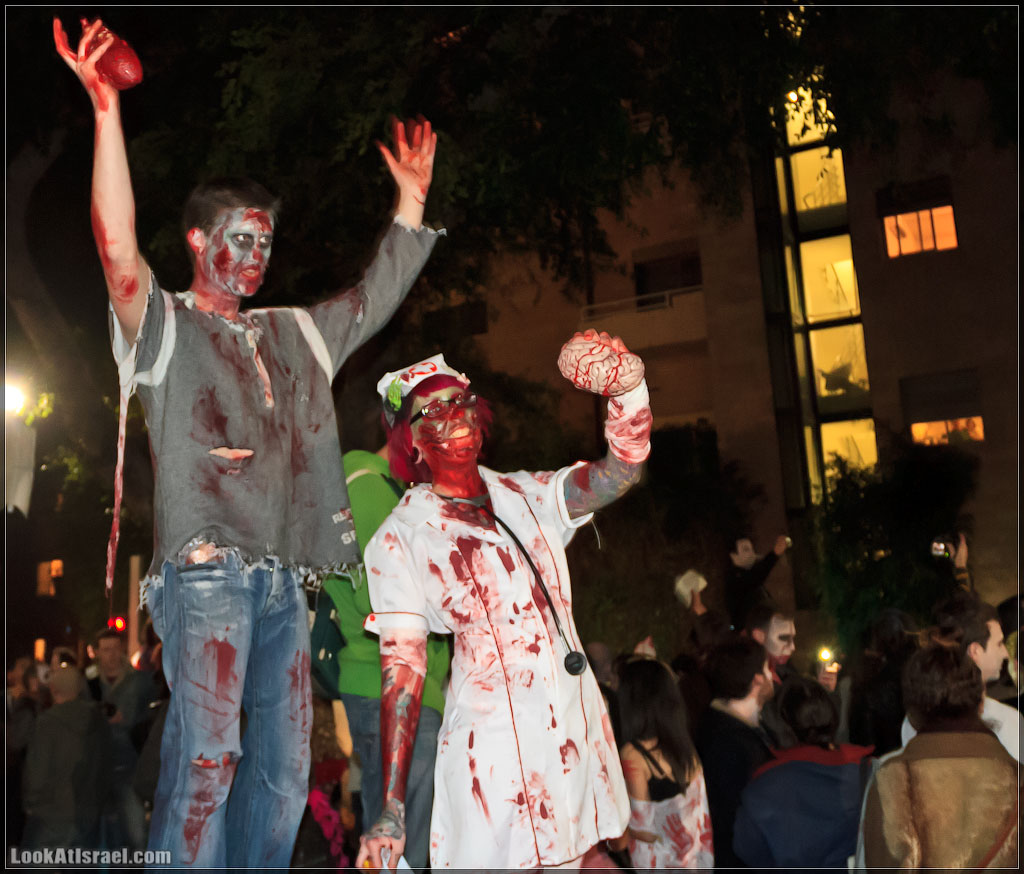 482 Зомби на улицах Тель Авива – Zombie Walk Tel Aviv