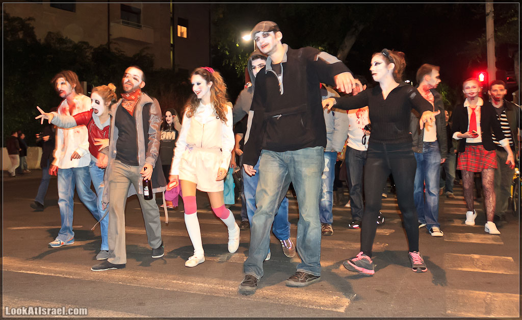 5110 Зомби на улицах Тель Авива – Zombie Walk Tel Aviv