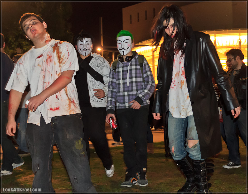6410 Зомби на улицах Тель Авива – Zombie Walk Tel Aviv