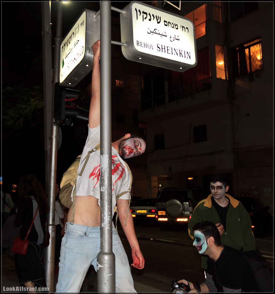 80 Зомби на улицах Тель Авива – Zombie Walk Tel Aviv