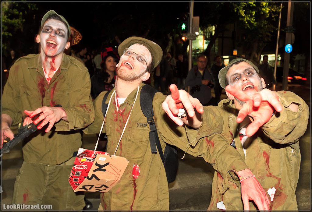861 Зомби на улицах Тель Авива – Zombie Walk Tel Aviv