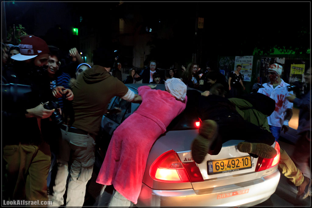 90 Зомби на улицах Тель Авива – Zombie Walk Tel Aviv