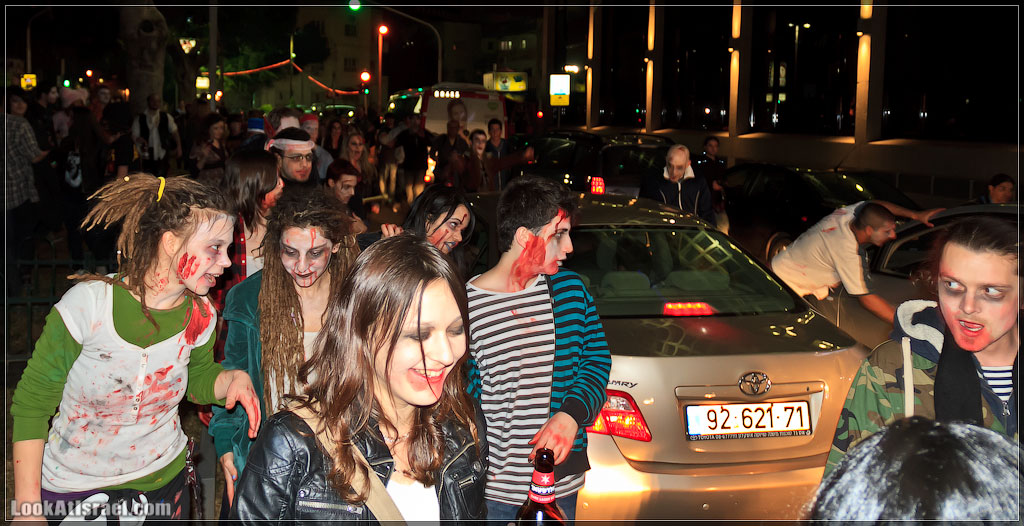 961 Зомби на улицах Тель Авива – Zombie Walk Tel Aviv