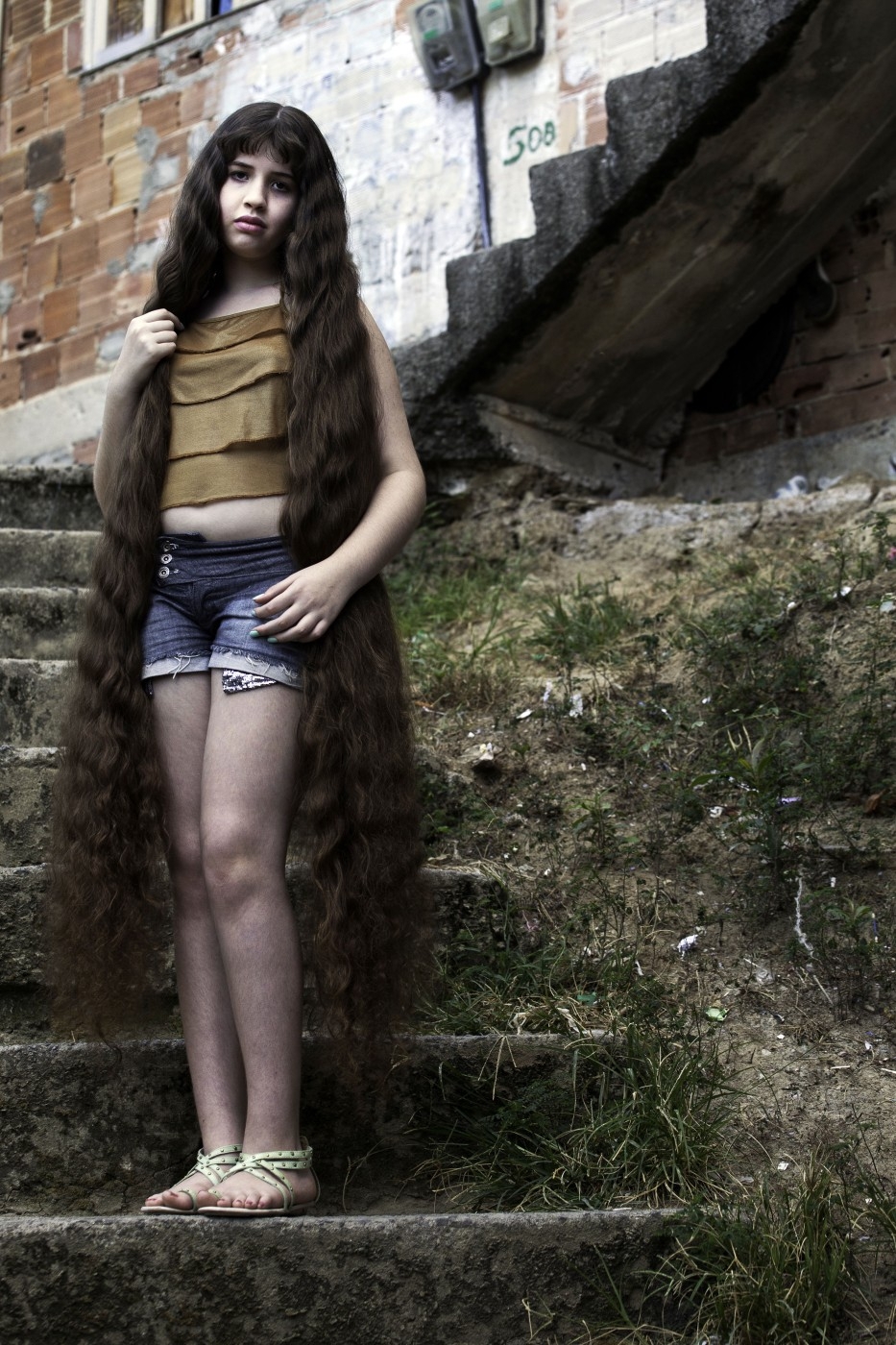 Brazil 3 12 летняя Рапунцель из Бразилии продаст косу, чтобы сделать ремонт в квартире