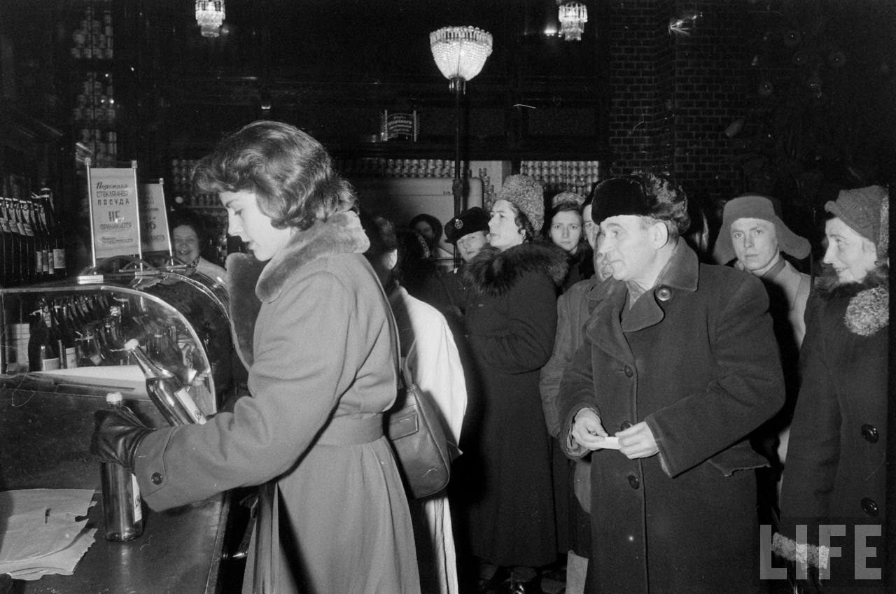 amer05 Американские туристы в Ленинграде зимой 1955 1956 гг.
