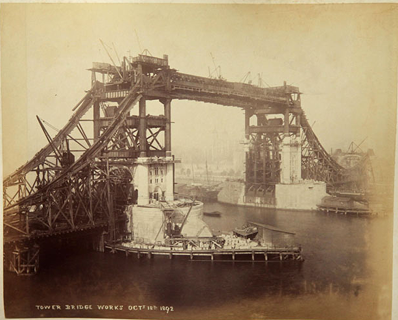 16 Как строили Тауэрский мост