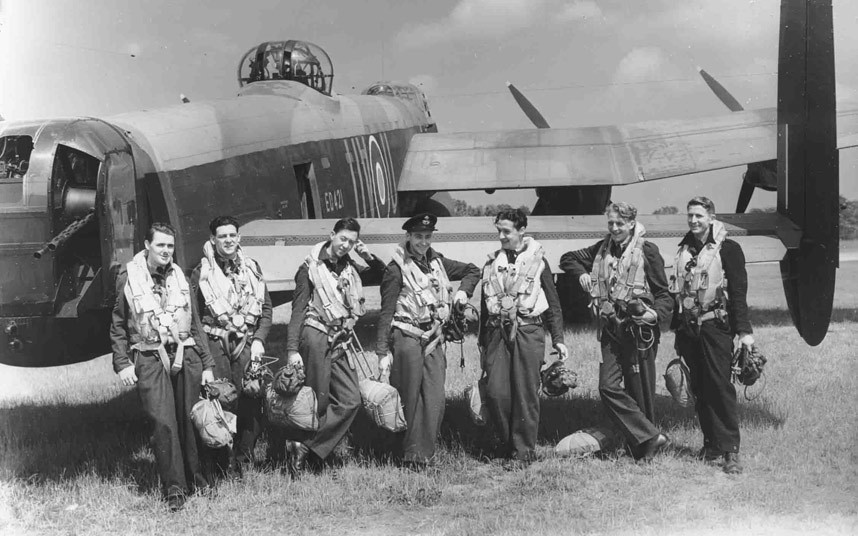 bomber command01 Экипажи бомбардировщиков Королевских ВВС Великобритании времён Второй Мировой