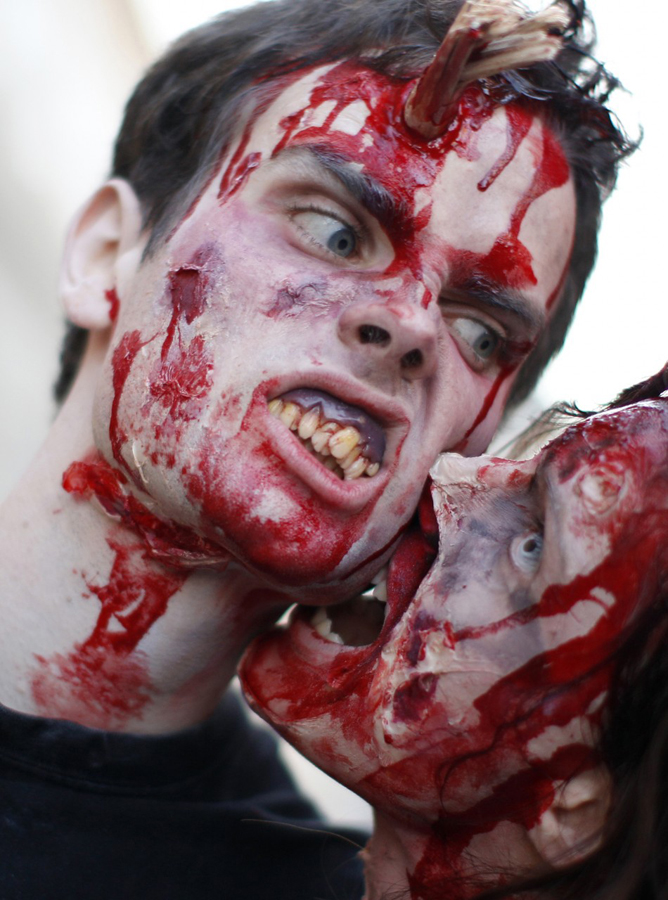zombie 25 Угроза зомби апокалипсиса в фотографиях