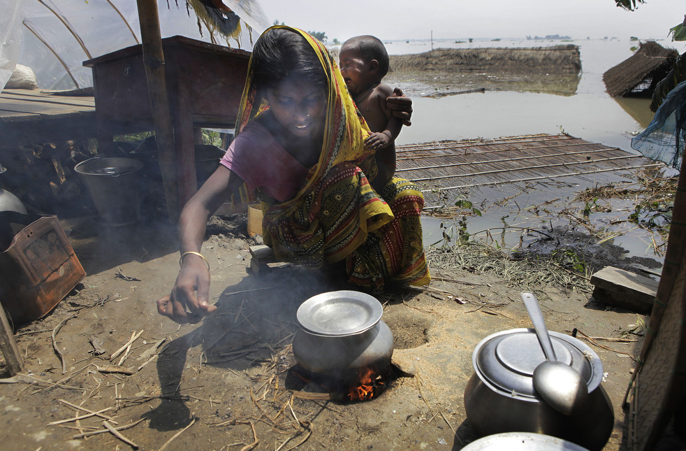 India 10 Наводнение в Индии: 80 человек погибли, более 1 млн остались без крова