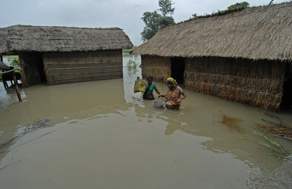 India 7 Наводнение в Индии: 80 человек погибли, более 1 млн остались без крова