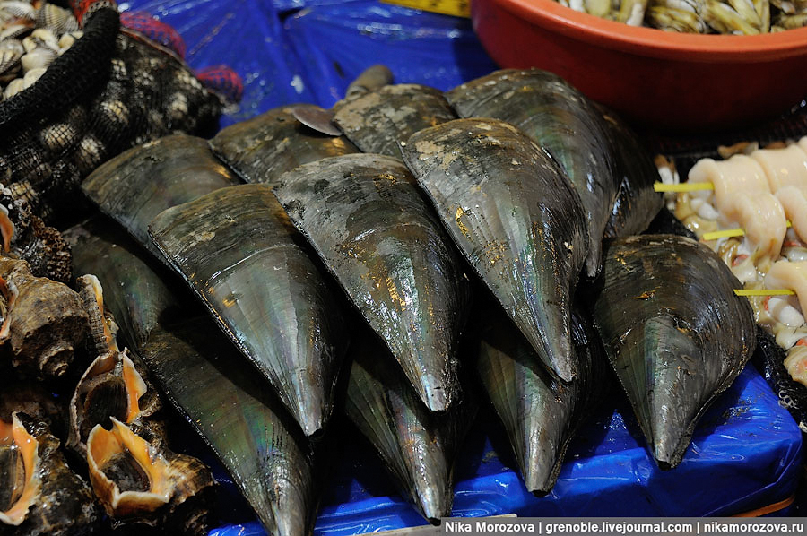107 Знаменитый рыбный рынок в Сеуле 