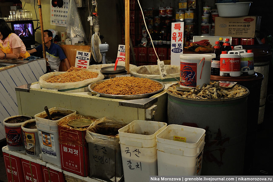 58 Знаменитый рыбный рынок в Сеуле 