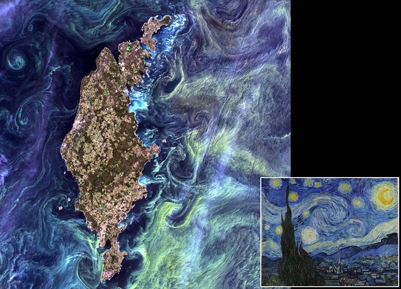 Landsatprogramme 0 Фото со спутника   Земля как произведение искусства