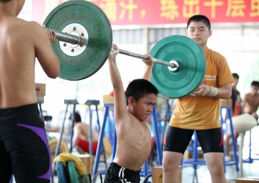 training05 Подготовка будущих олимпийцев в Китае