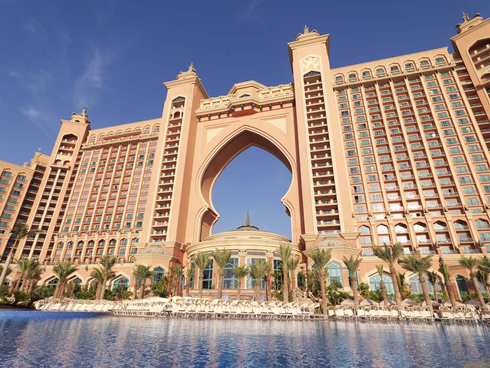 ATP Pools Exterior Сказка наяву – роскошный отель Атлантис в Дубаи
