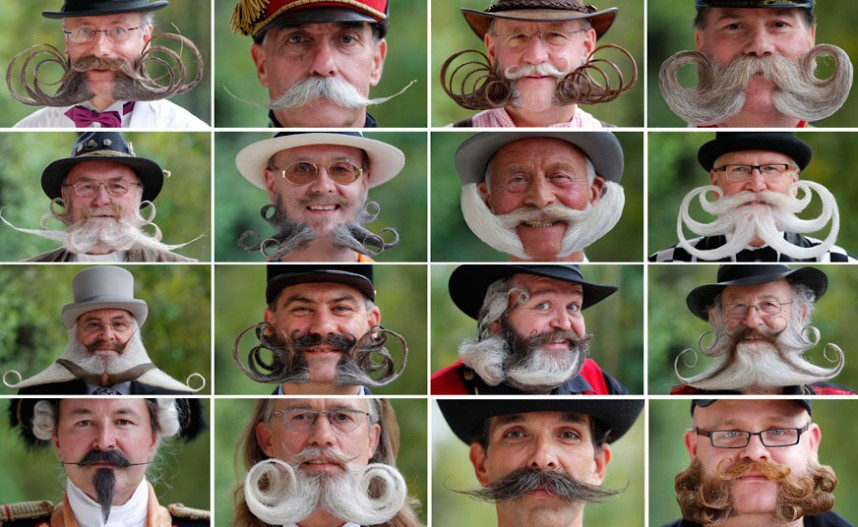 Beard and Moustache Championships 1 Конкурс усов и бород во Франции