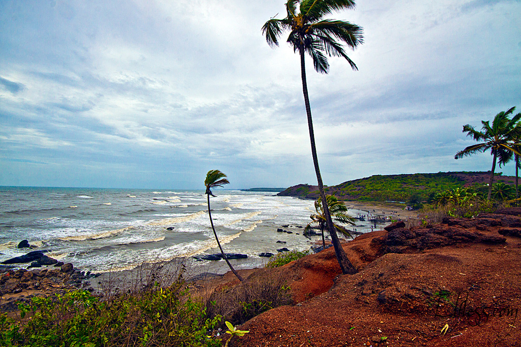 Season of rains in Goa