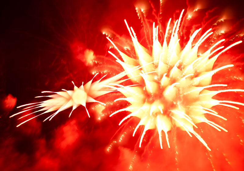 Long Exposure Fireworks 3 Фейерверк, каким вы его еще не видели