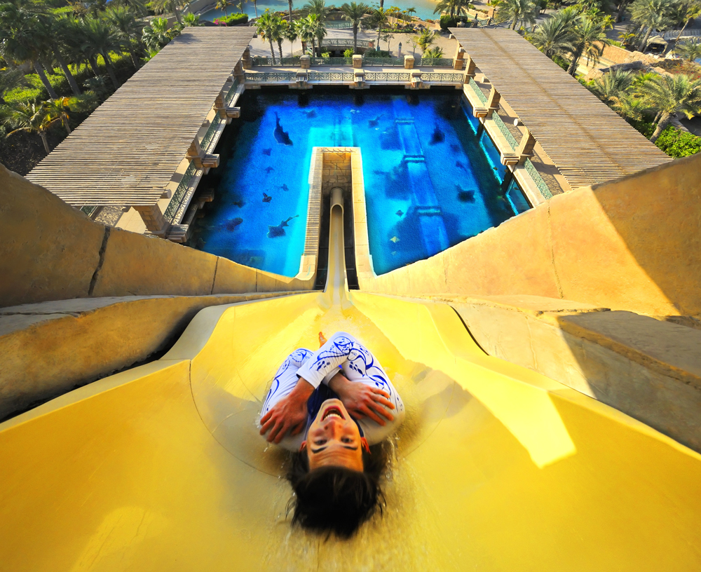 The Leap of Faith Aquaventure Сказка наяву – роскошный отель Атлантис в Дубаи