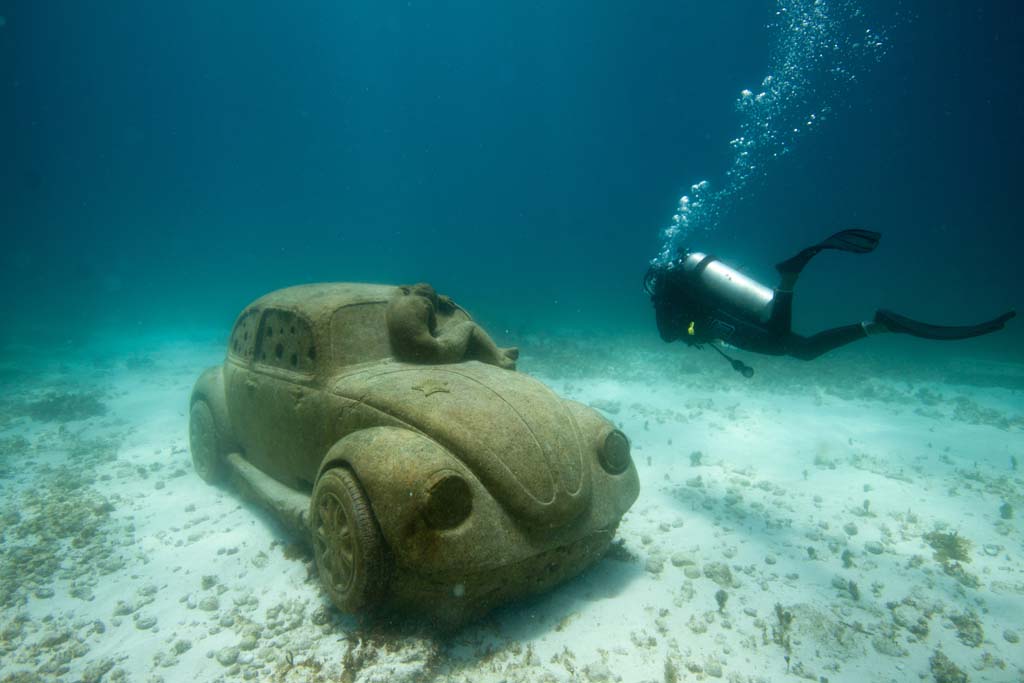 И снова подводный музей МУЗА