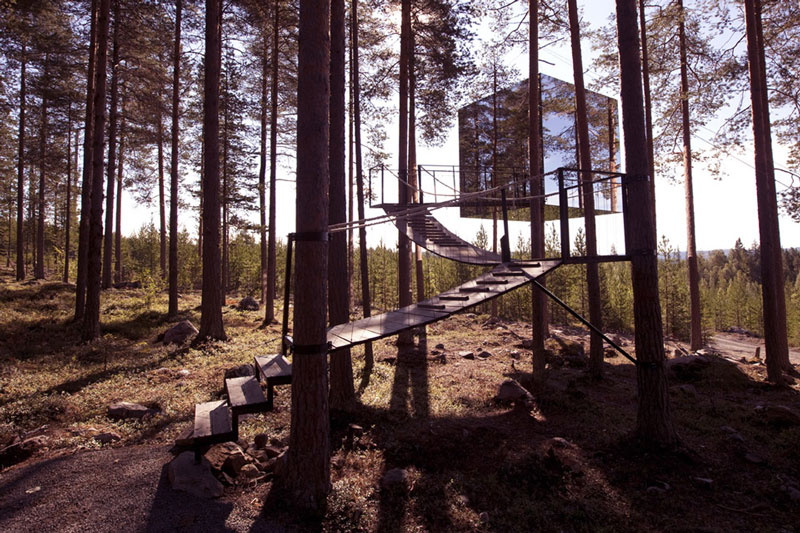 Nature Lovers 1 Отель Treehotel в Швеции для любителей природы 